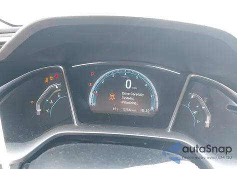 2016 Honda Civic Ex из США, поврежденный, VIN 19XFC2F77GE097359